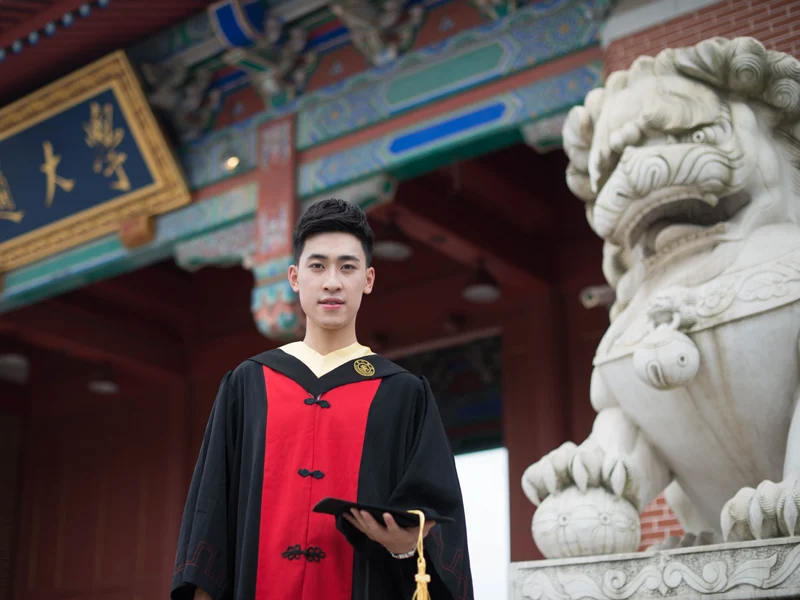 Graduation Photo At Shanghai Jiao Tong University (2018)