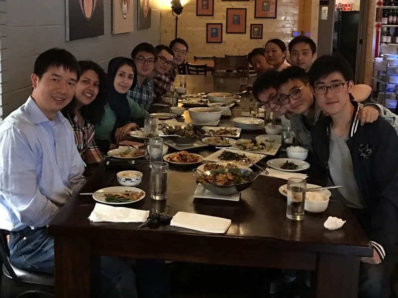 Lab Group In University Of Michigan, Ann Arbor (2017)