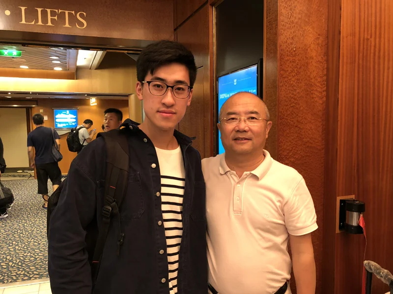 With Tang Linxin On Royal Caribbean (2018)